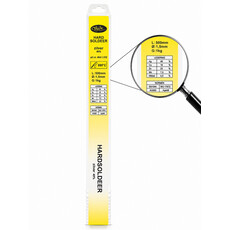 Hardsoldeer zilver staaf 500x 1,5mm Ag49MnNi 1 kg, Legering : Ag49MnNi, Diameter : 1,5mm, Gewicht inhoud : 1 kg