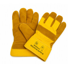 VÉDÉ Werkhandschoen winter leder foamvoering p/12 130438