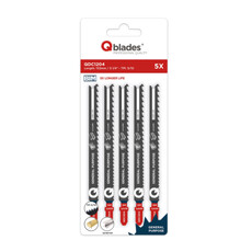 Qblades Decoupeerzaagblad Alleskunner, Hout met spijkers, St, 2 image