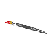 Qblades Reciprozaagblad Hout, Snoeihout, HCS, 5tpi - 240mm - Blister 5 stuks