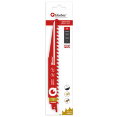 Qblades Reciprozaagblad Hout, Hardhout, CARB, 3tpi - 228mm, 50x longer life - p/st, 2 image