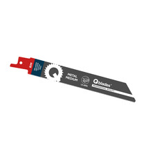 Qblades Reciprozaagblad Medium Metaal, Staal tot 4mm, BIM, 18tpi - 150mm - Blister 5 stuks