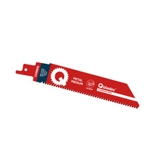 Qblades Reciprozaagblad Medium Metaal, Staal tot 8mm, CARB, 10tpi - 151mm, 50x longer life - p/st