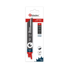 Qblades Reciprozaagblad Dun Metaal, Staal tot 1,5mm, BIM, 24tpi - Blister 5 stuks, 2 image
