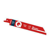 Qblades Reciprozaagblad Dun Metaal, Staal tot 1,5mm, CARB, 18tpi - 150mm, 50x longer life - p/st
