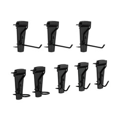 Track WallÂ® Hakenassortiment small 8 stuks