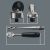 WERA Doppenset 8100SA8 1/4" 5 t/m  13 mm incl bits, 8 image WERA Doppenset 8100SA8 1/4" 5 t/m  13 mm incl bits, 8 image