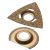 Qblade Multitool SET HM Steen/Beton driehoek+segment SC4 2st, 2 image Qblade Multitool SET HM Steen/Beton driehoek+segment SC4 2st, 2 image