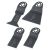 QBLADES Multitool zaagbladen SET BIM Metal/ Wood 4 dlg. UN92, 2 image