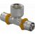 Uponor Press T-stuk binnendraad 16-Rp1/2"FT-16