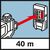 Lijnlaser toebehoren AC GLL 3-80 / GLL 2-80 / GLL 2-50: LR 2, 4 image