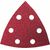 SCHUREN/POLIJSTEN MP  (Schuurvel 10 st set delta 93 Red Wood