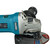 MAKITA 230 V Haakse slijper 125 mm, 6 image