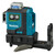 MAKITA 12 V Max Multilijn laser groen 3x 360Â°, 12 image
