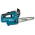 MAKITA XGT 40 V Max Tophandle kettingzaag 25 cm carving