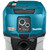 MAKITA XGT 2x40 V Max Stofzuiger nat en droog L-klasse, 7 image