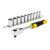 Ratelset 1/4" 72t 11 delig