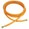 5 m aardgas MD-slang, 9x3,5 mm met verbind. G3/8 "LH&G3/8"LH