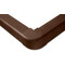 Bocht 0806AE-M 80mm buiten bruin (per 9 stuks)