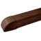 Eindstuk 0808TT-M 80mm bruin (per 9 stuks)