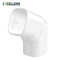 Tecnosystemi - Verstelbare platte bocht 135° 72 - Wit