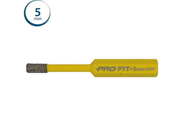 PROFIT Diamantboor 5mm met zeskant aansluiting, 3 image
