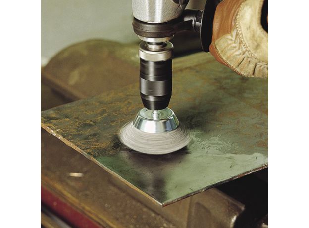 WOLFCRAFT set roterende draadstaalborstel, 2 image