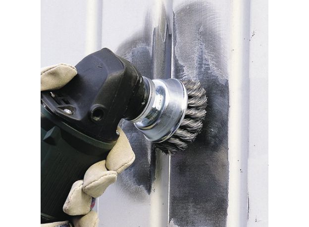 WOLFCRAFT Komborstel gevlochten rvs 65mm M14, 2 image