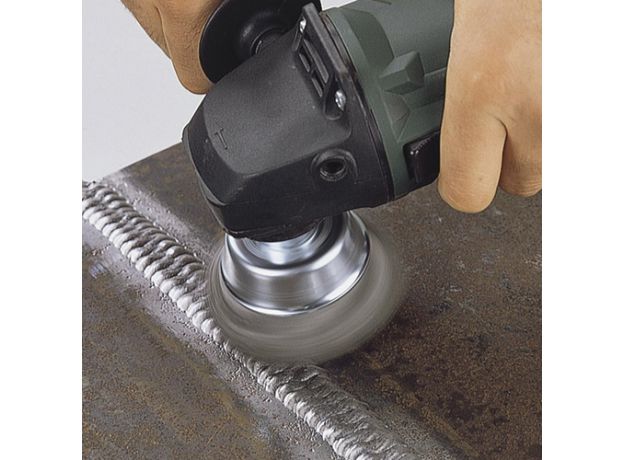 WOLFCRAFT Komborstel gevlochten rvs 65mm M14, 3 image