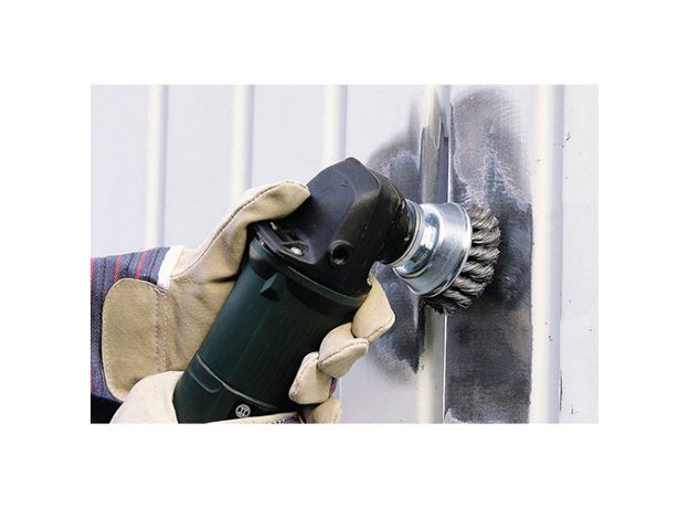 WOLFCRAFT Komborstel gevlochten rvs 65mm M14, 4 image