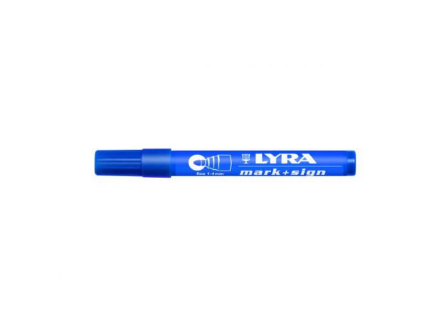 LYRA Merkstift 1-4mm blauw 10 per doos