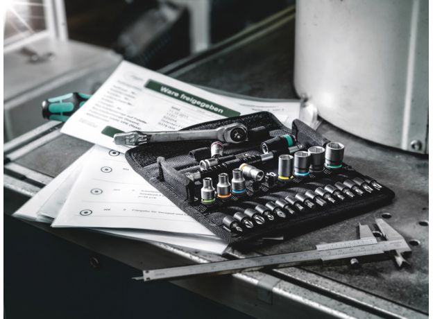 WERA Doppenset 8100SA12 1/4" 5 t/m  13 mm, 3 image