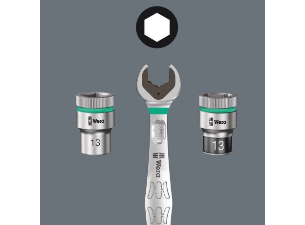 WERA Doppenset 8100SA12 1/4" 5 t/m  13 mm, 9 image