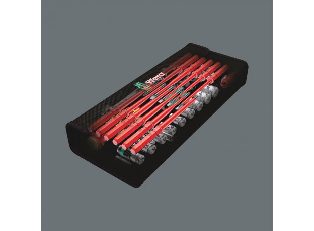 WERA  installateursset doppen 5,5mm t/m 13 mm Steeksl. 10x13, 9 image