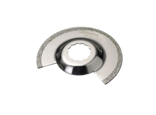 Qblades Multitool Diamant Segmentzaagblad 85mm SC30 per stuk, 2 image