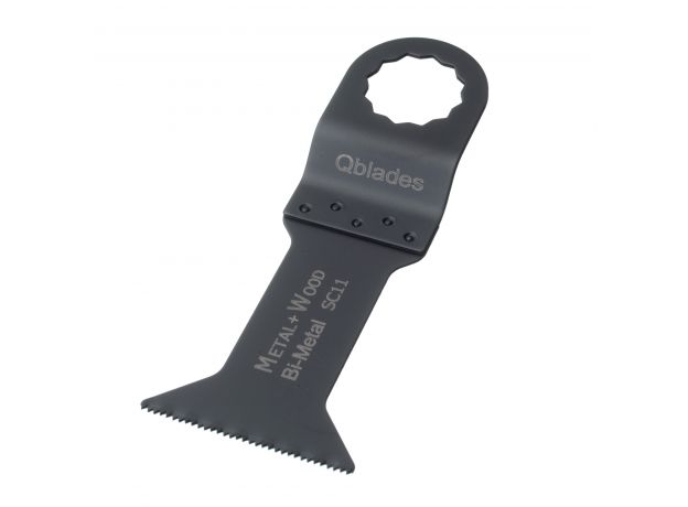 Qblades Multitool zaagblaad BIM Metal/Wood 60x45mm SC11/10+1, 2 image