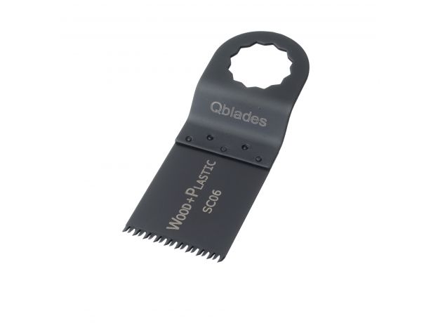 Qblades Multitool zaagblad precision Wood 40x34mm SC06/10+1, 2 image