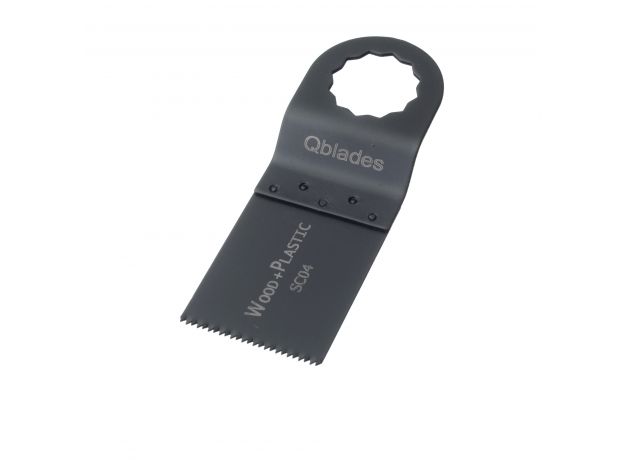 Qblades Multitool zaagblad standaard Wood 40x34mm SC04/10 st, 2 image