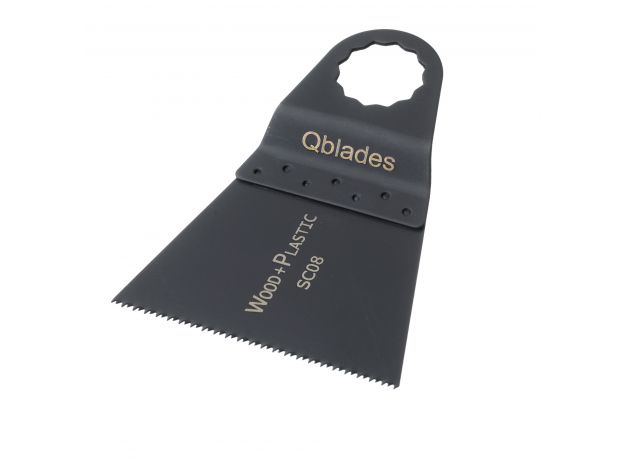Qblades Multitool zaagblad standaard Wood 42x65mm SC08/10, 2 image