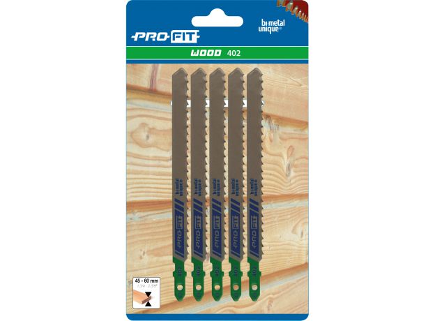 PROFIT Decoupeerzaag 402; 100mm 6 tpi hout p/5 st, 2 image PROFIT Decoupeerzaag 402; 100mm 6 tpi hout p/5 st, 2 image