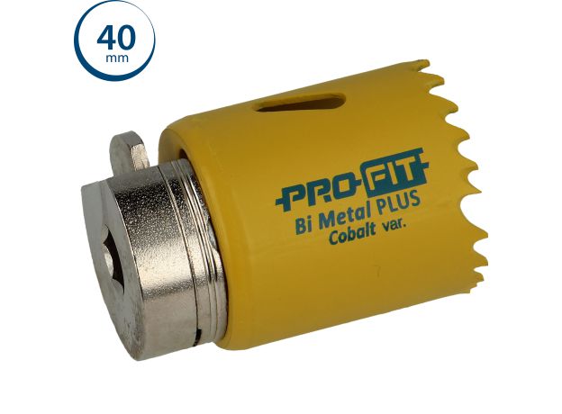 PROFIT HSS BiM Plus gatzaag 40 mm var. vert.+ adapter, 6 image