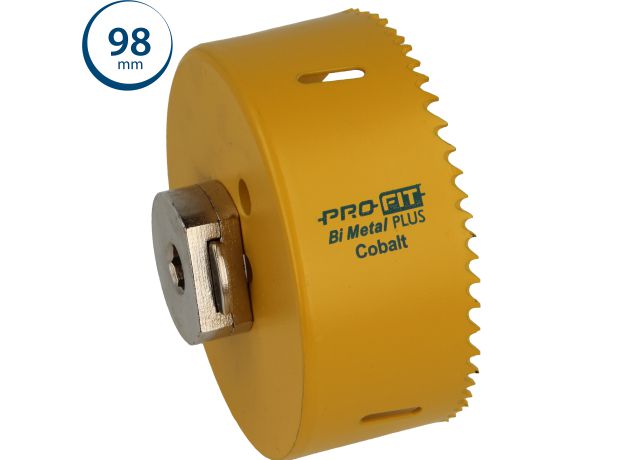PROFIT HSS BiM Plus gatzaag 98 mm var. vert.+ adapter, 6 image PROFIT HSS BiM Plus gatzaag 98 mm var. vert.+ adapter, 6 image