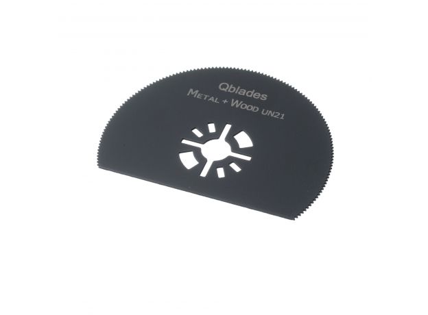 QBLADES Multitool segmentzaagblad HSS Metal/ Wood 80mm UN21, 2 image