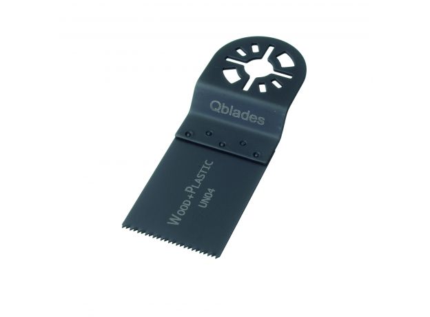 QBLADES Multitool zaagblaad standaard Wood 40x34mm UN04 1st, 2 image