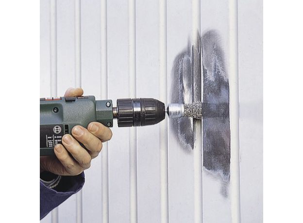 WOLFCRAFT draadborstel penseel 25mm schacht 6 mm zeskant, 2 image