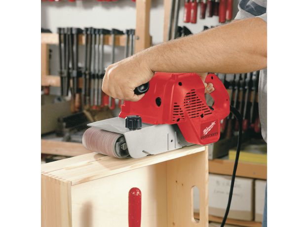 MILW. Bandschuurmachine BS 100 LE 100x160mm 1150W, 8 image