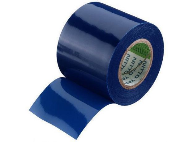 NITTO 21 PVC tape blauw 5cm x 0,19mm x 10 mtr