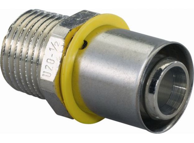 Uponor GAS Press puntstuk 32-R1"MT, 2 image