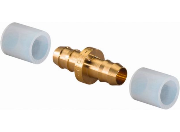 Uponor Minitec koppeling 9.9x1.1 met 2 pexringen, 2 image