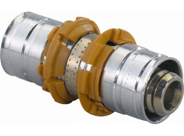 Uponor MLC Press koppeling recht 16 x 16, 2 image